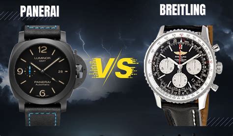 Panerai vs. Breitling Watch Brands Comparison.